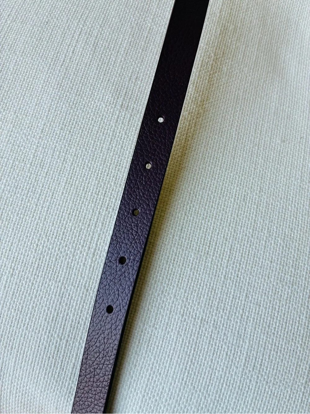 *NWT* Kate Spade S 85cm Genuine Leather Belt Purple - Gold Buckle